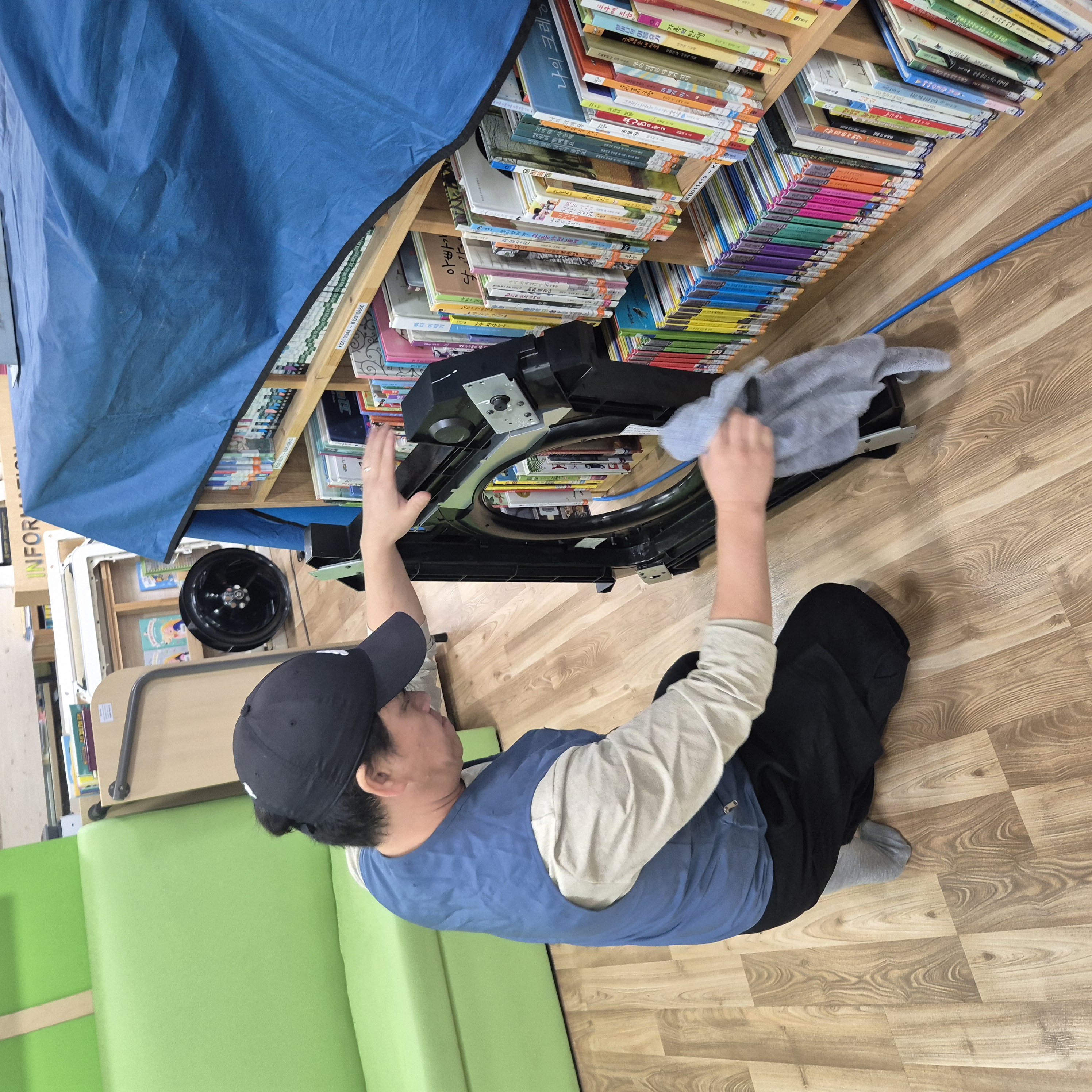 세척후 물기제거