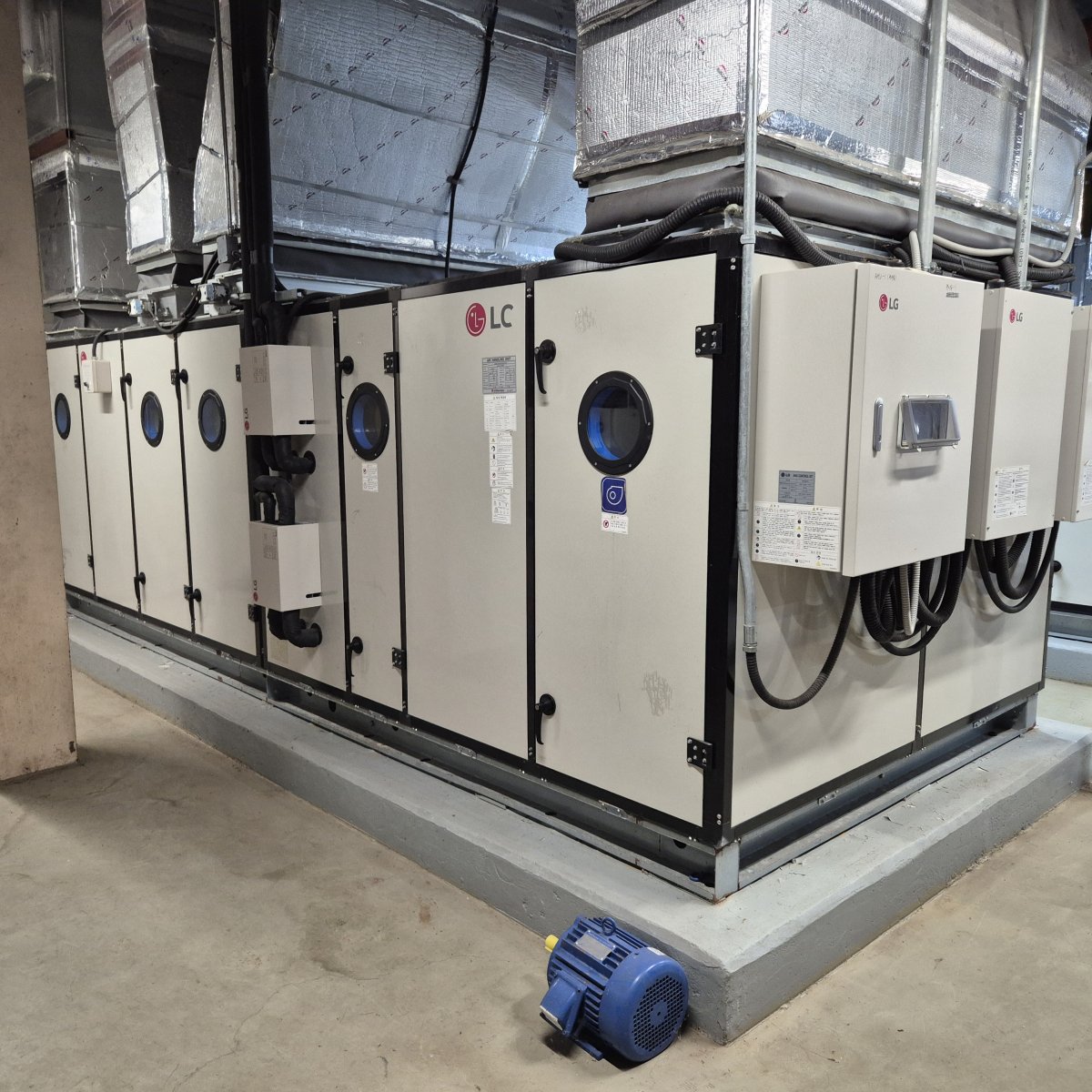 공조기 분해세척 및 가정용 전열교환기 필터 교체작업(작업비 별도)